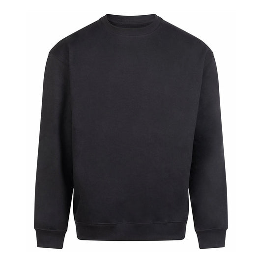 Deep Black - Front - Awdis Mens Vision Heavyweight Sweatshirt
