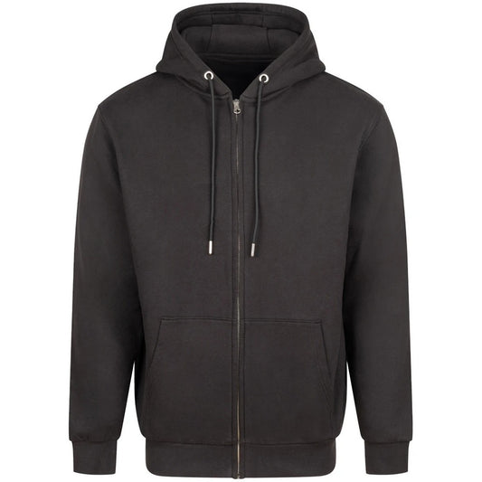 Black - Front - Anthem Unisex Adult Studio Full Zip Hoodie