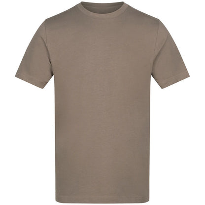 Mocha - Front - Awdis Unisex Adult Cotton T-Shirt