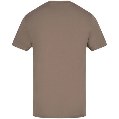 Mocha - Back - Awdis Unisex Adult Cotton T-Shirt