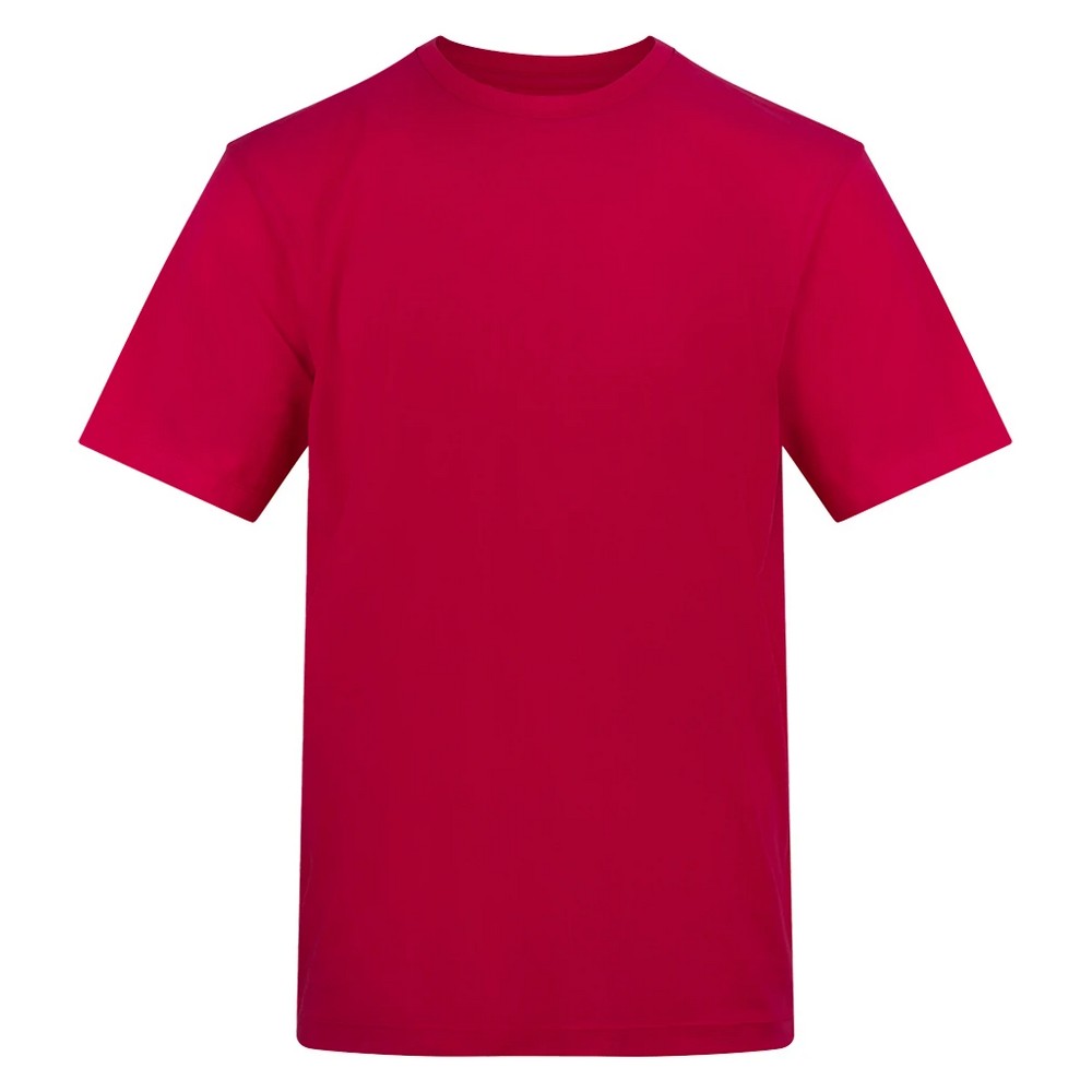 Hot Pink - Front - Awdis Unisex Adult Cotton T-Shirt