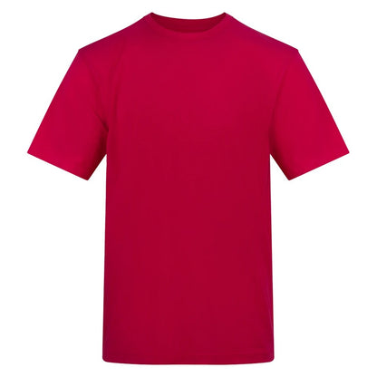 Hot Pink - Front - Awdis Unisex Adult Cotton T-Shirt