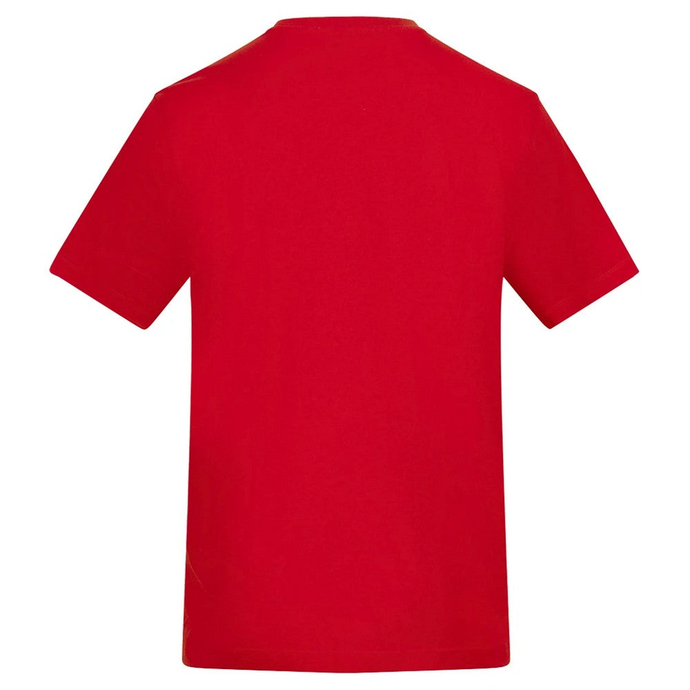 Fire Red - Back - Awdis Unisex Adult Cotton T-Shirt