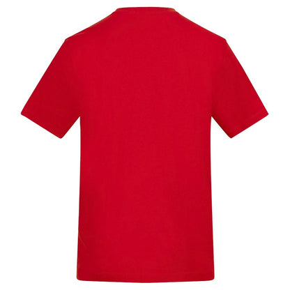 Fire Red - Back - Awdis Unisex Adult Cotton T-Shirt