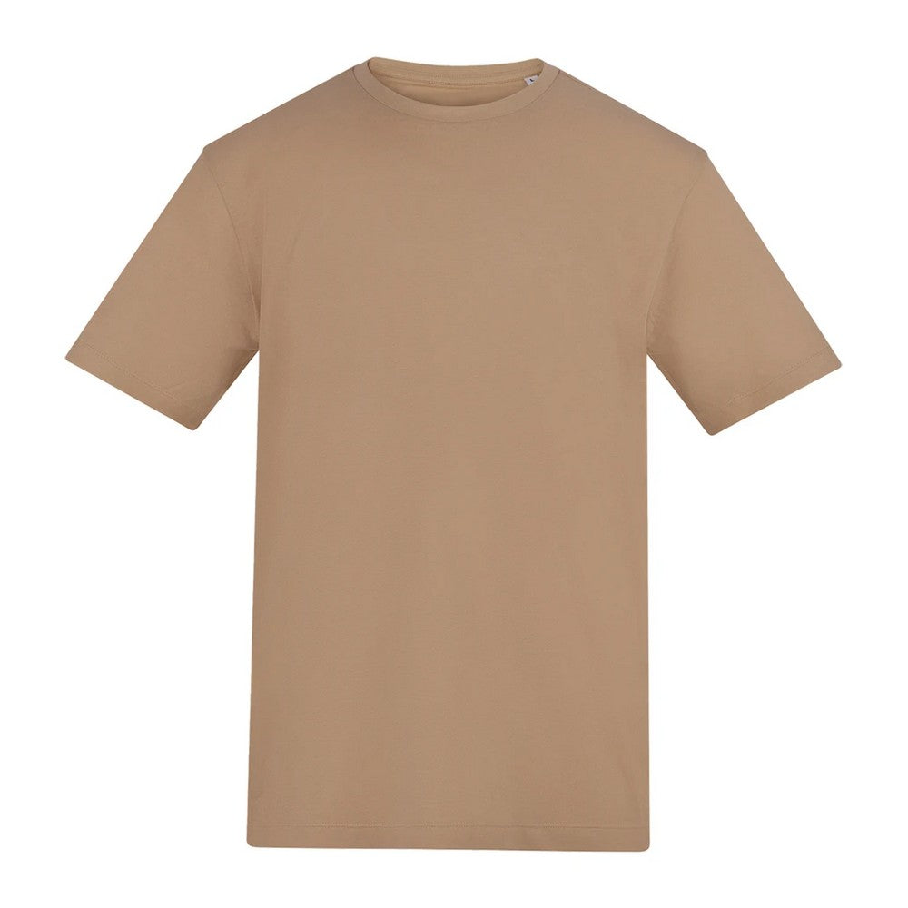Desert Sand - Front - Awdis Unisex Adult Cotton T-Shirt