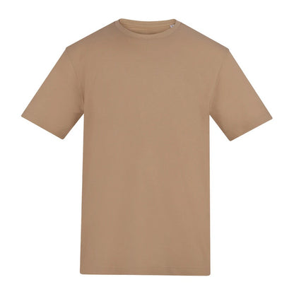 Desert Sand - Front - Awdis Unisex Adult Cotton T-Shirt