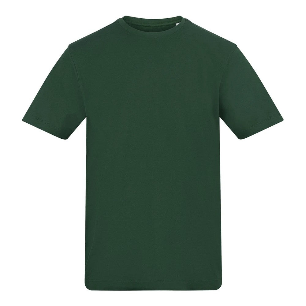 Bottle Green - Front - Awdis Unisex Adult Cotton T-Shirt