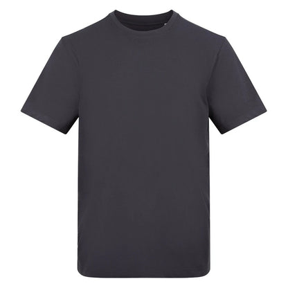 Solid Charcoal - Front - Awdis Unisex Adult Cotton T-Shirt