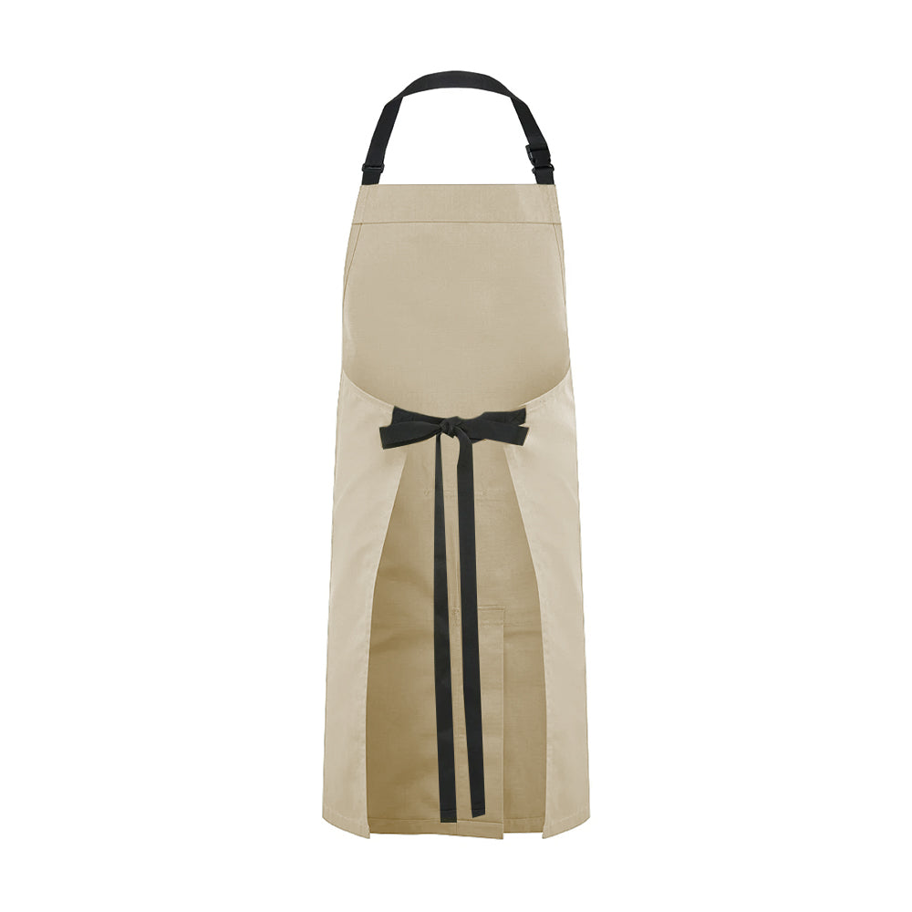 Khaki - Back - Premier Mens Utility 2.0 Ripstop Apron