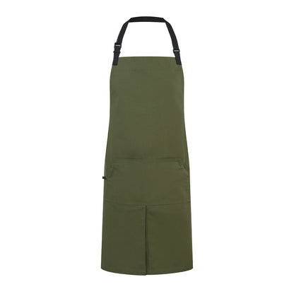 Olive Green - Front - Premier Mens Utility 2.0 Ripstop Apron