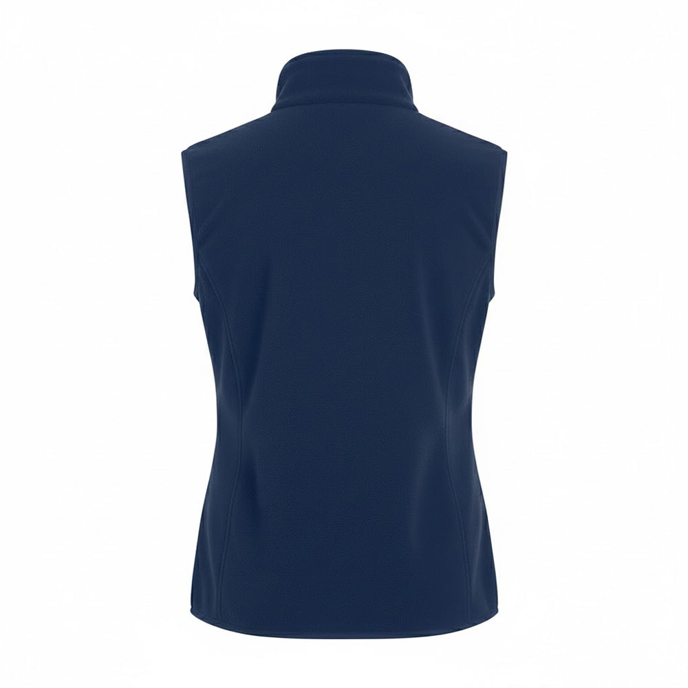 Navy - Back - Brook Taverner Womens-Ladies Savannah Fleece Gilet