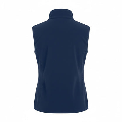 Navy - Back - Brook Taverner Womens-Ladies Savannah Fleece Gilet