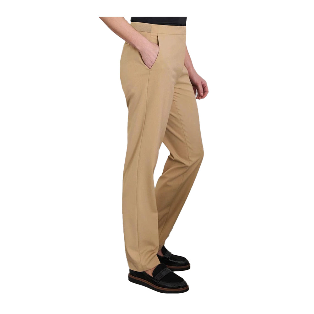 Sand - Back - Brook Taverner Womens-Ladies Eleanor Trousers