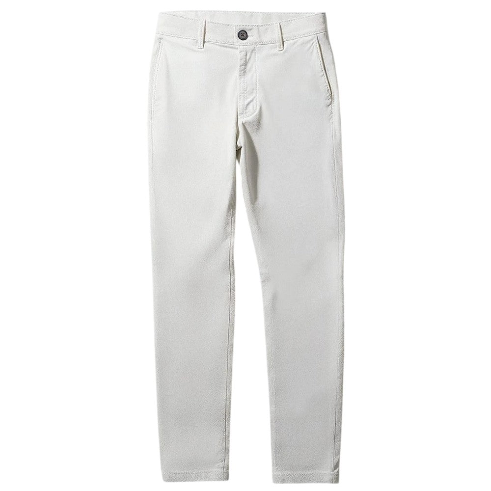 Stone - Front - Brook Taverner Mens Leo Slim Chinos
