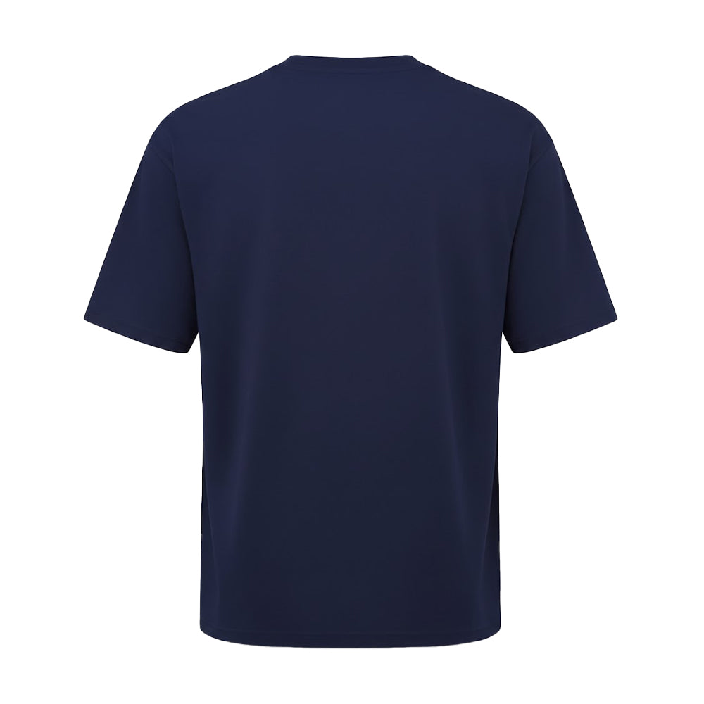 Stay Navy - Back - Premier Unisex Adult Utility 2.0 Plain Oversized T-Shirt