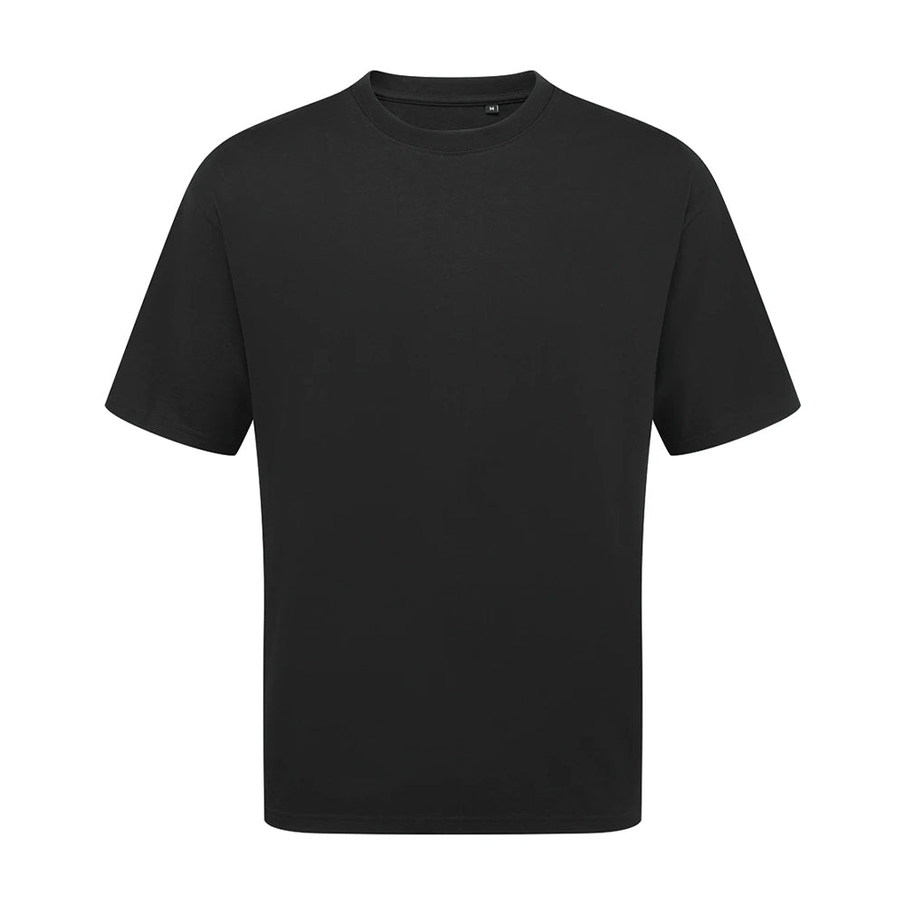 Stay Black - Front - Premier Unisex Adult Utility 2.0 Plain Oversized T-Shirt