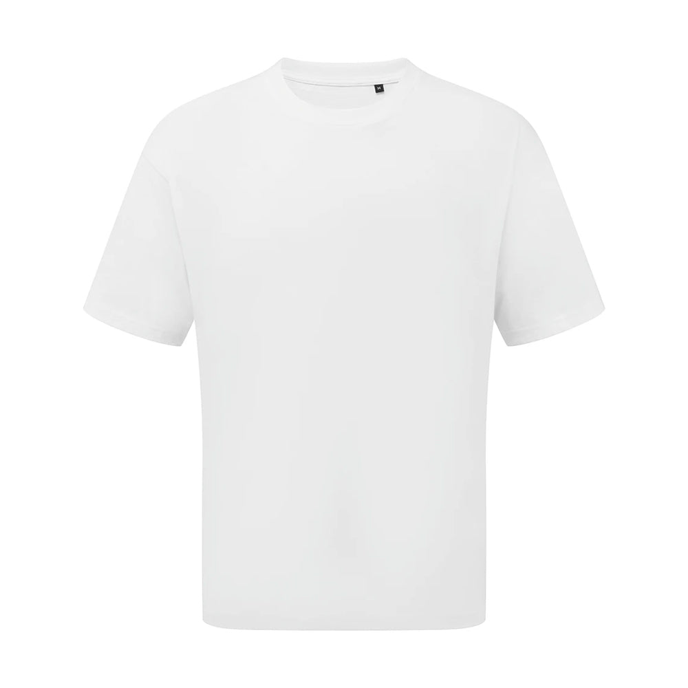 White - Front - Premier Unisex Adult Utility 2.0 Plain Oversized T-Shirt