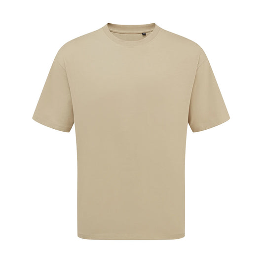Khaki Green - Front - Premier Unisex Adult Utility 2.0 Plain Oversized T-Shirt