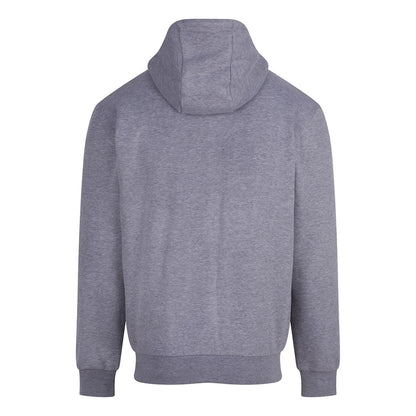 Grey Marl - Back - Anthem Unisex Adult Studio Full Zip Hoodie