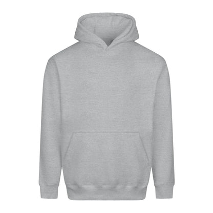 Heather Grey - Front - Awdis Unisex Adult Vision Heavyweight Hoodie