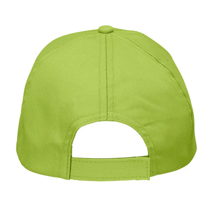Apple Green - Back - SOLS Childrens-Kids Buzz Baseball Cap