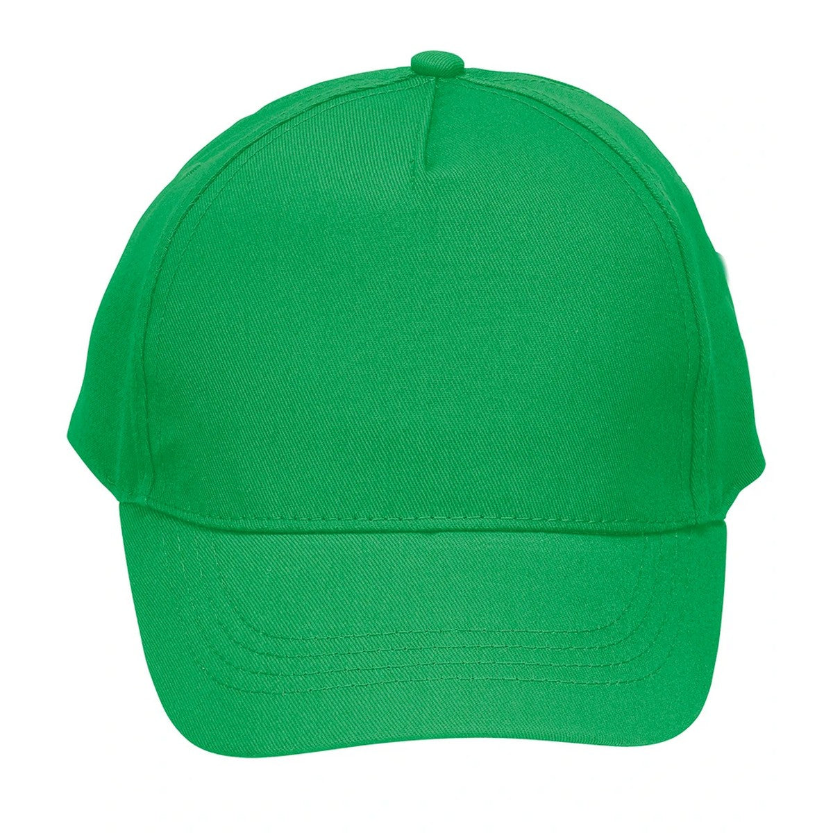Kelly Green - Front - SOLS Childrens-Kids Buzz Baseball Cap