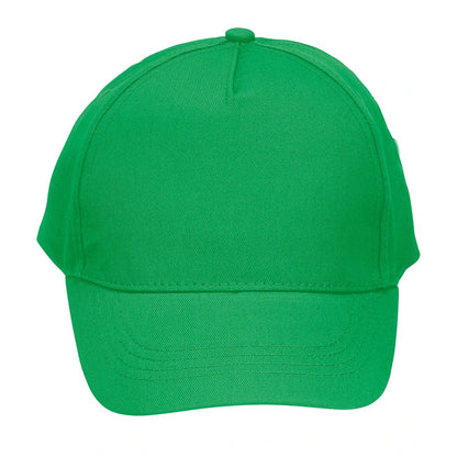 Kelly Green - Front - SOLS Childrens-Kids Buzz Baseball Cap