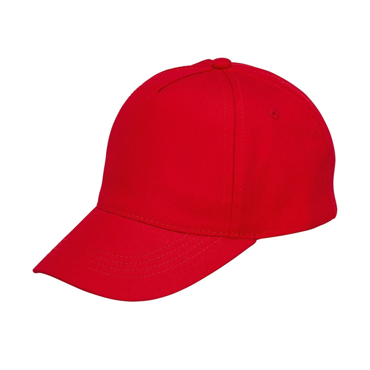 Red - Side - SOLS Childrens-Kids Buzz Baseball Cap