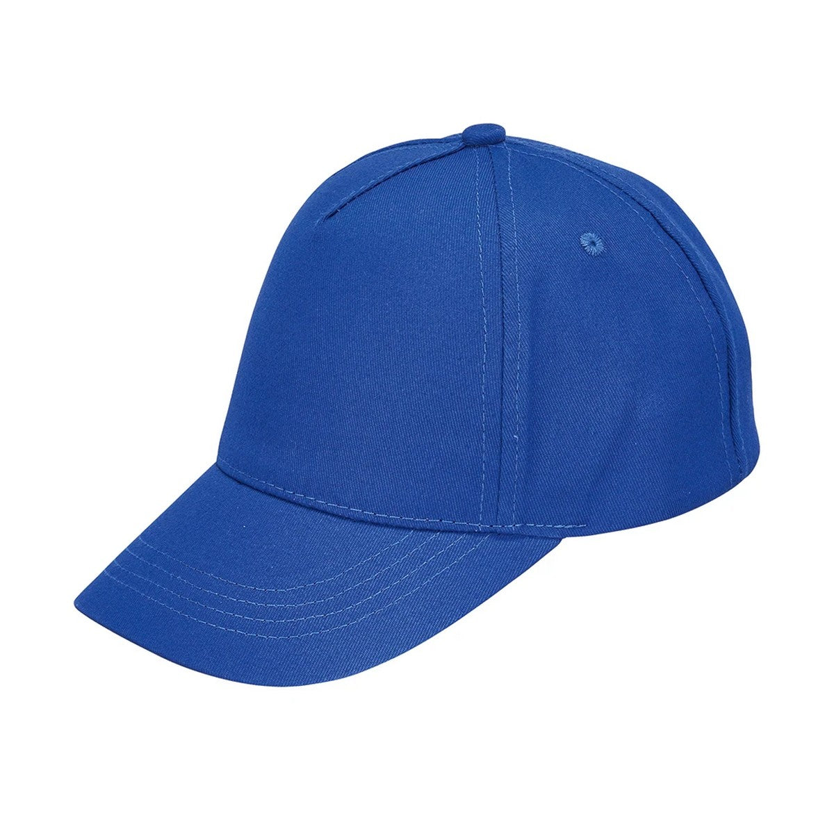 Royal Blue - Side - SOLS Childrens-Kids Buzz Baseball Cap