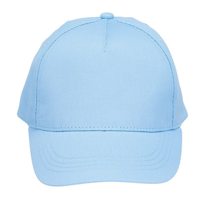 Sky Blue - Front - SOLS Childrens-Kids Buzz Baseball Cap