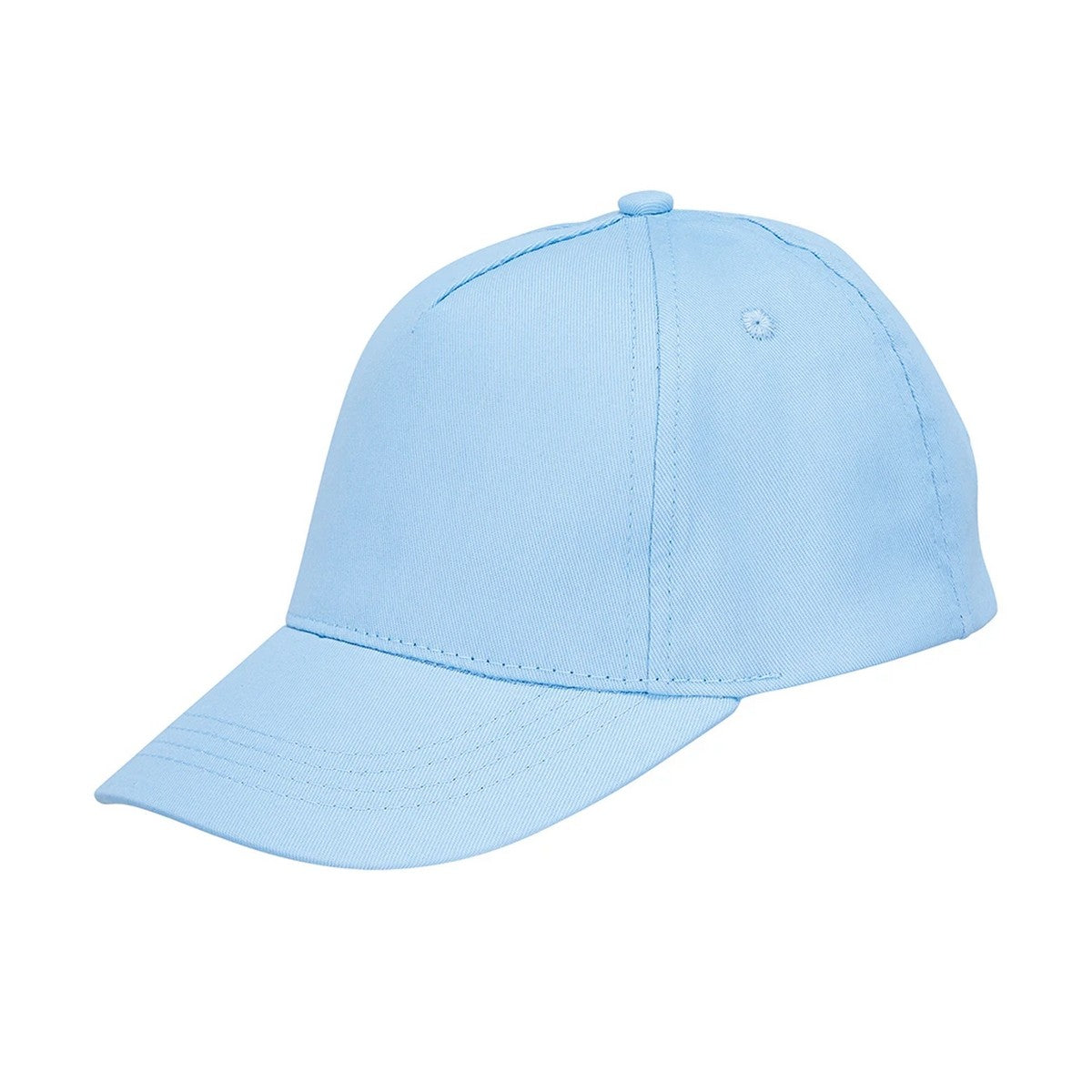 Sky Blue - Side - SOLS Childrens-Kids Buzz Baseball Cap
