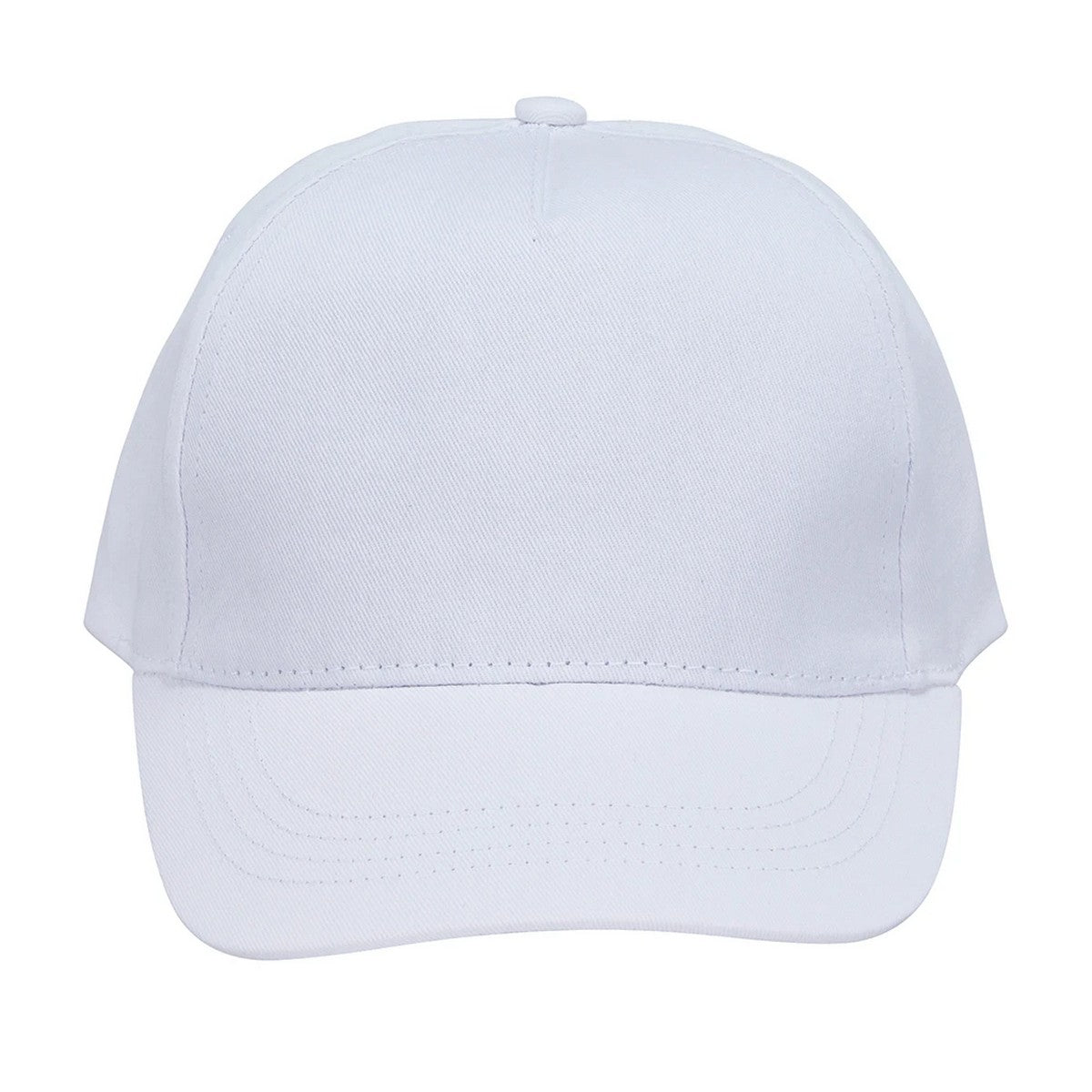 White - Front - SOLS Childrens-Kids Buzz Baseball Cap