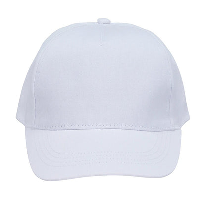 White - Front - SOLS Childrens-Kids Buzz Baseball Cap