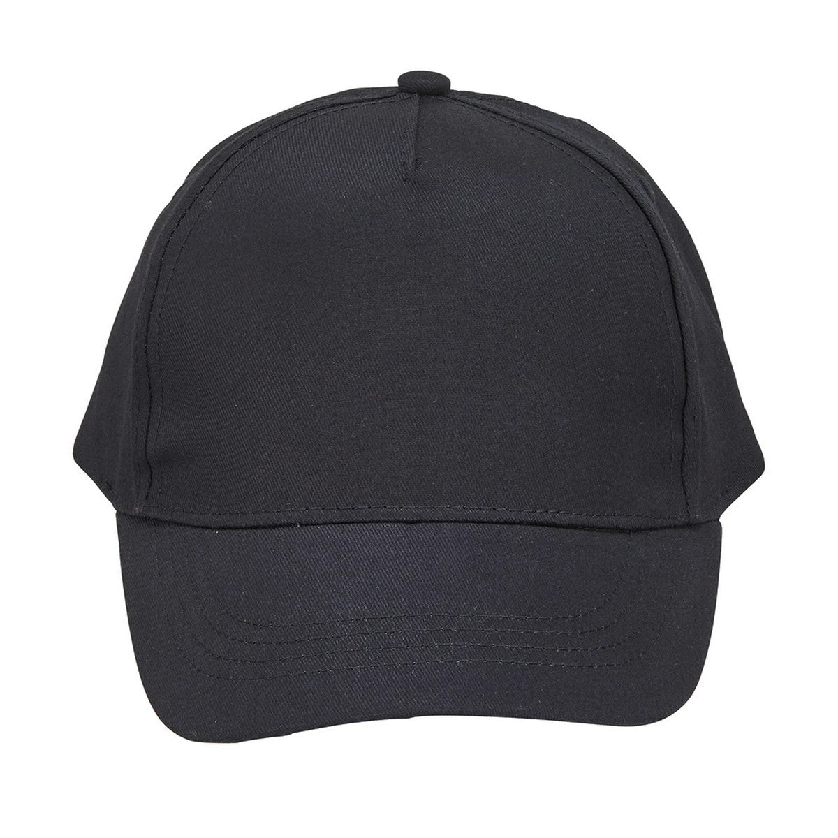 Black - Front - SOLS Childrens-Kids Buzz Baseball Cap