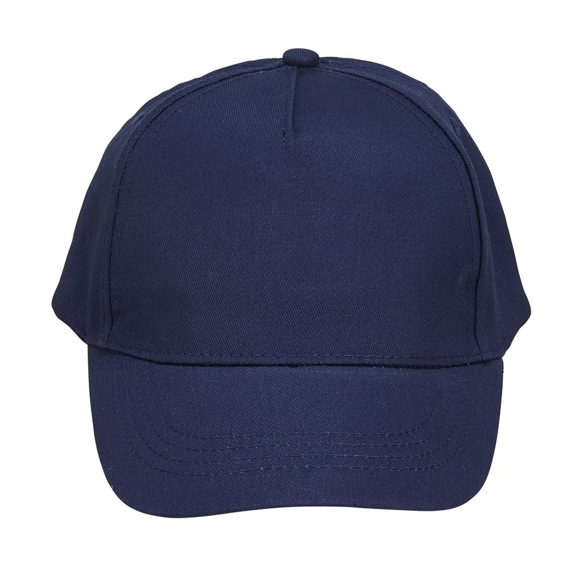 French Navy - Front - SOLS Childrens-Kids Buzz Baseball Cap