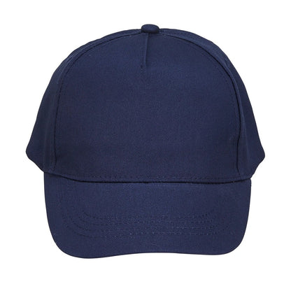 French Navy - Front - SOLS Childrens-Kids Buzz Baseball Cap