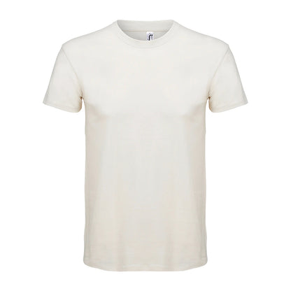 Off White - Front - SOLS Unisex Adult Regent T-Shirt