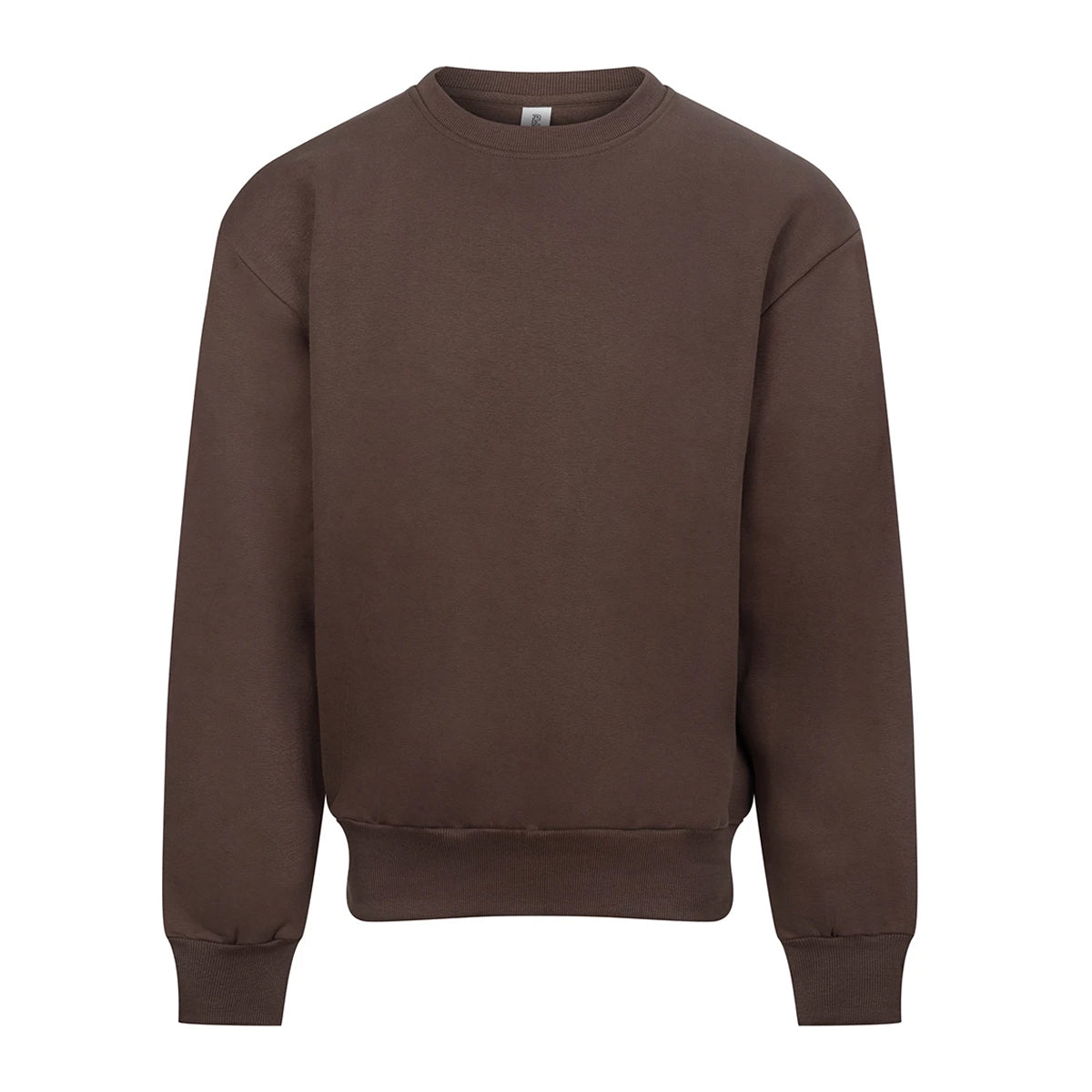 Espresso - Front - Awdis Unisex Adult Signature Heavyweight Sweatshirt