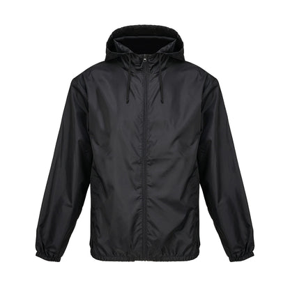Black - Front - SOLS Unisex Adult Shield Windproof Jacket