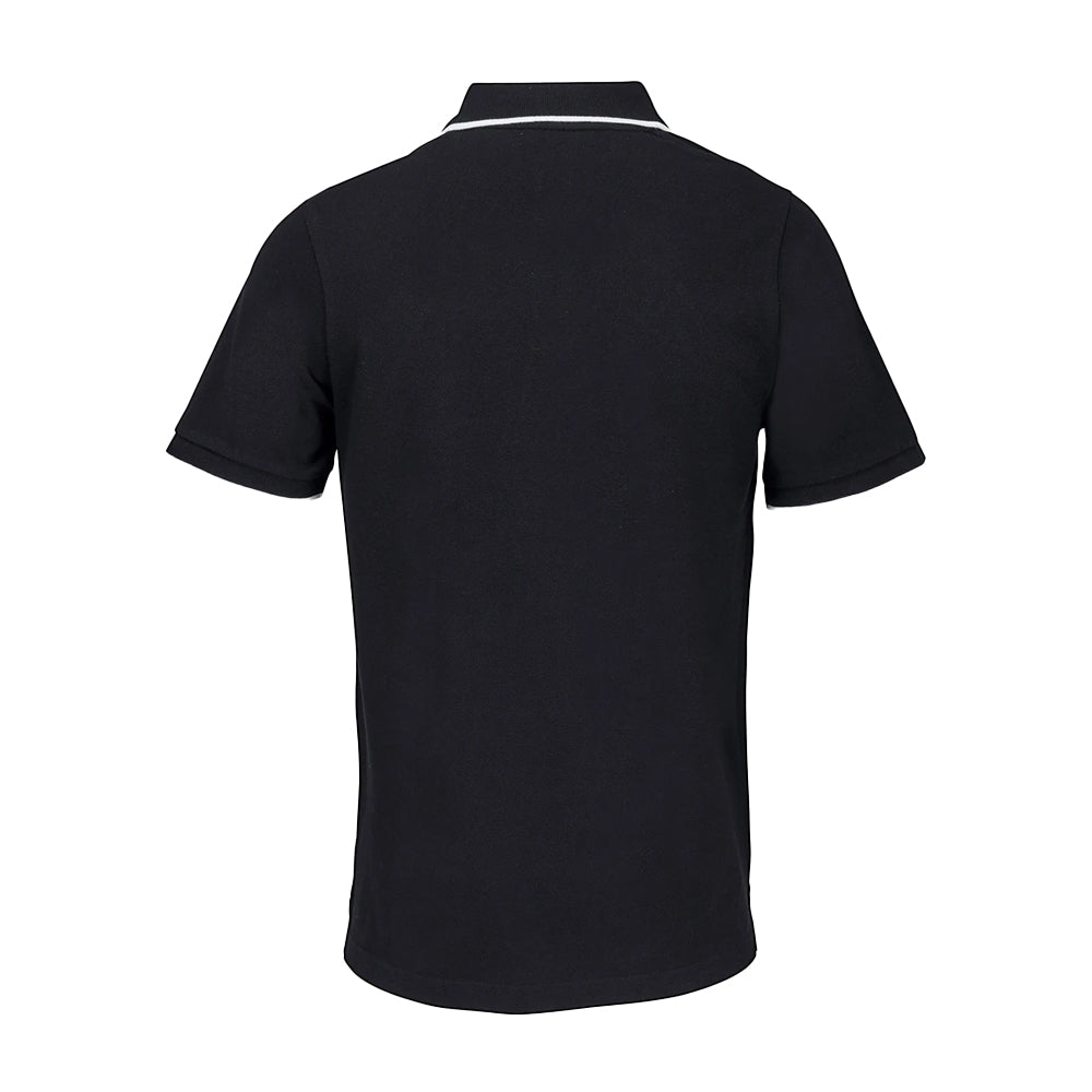 Black-White - Back - SOLS Unisex Adult Palermo Polo Shirt