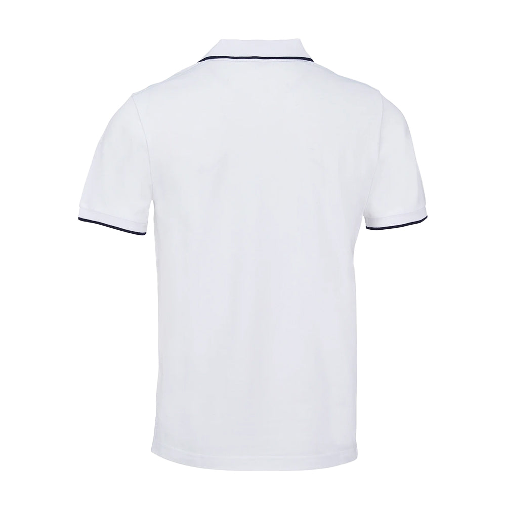 White-French Navy - Back - SOLS Unisex Adult Palermo Polo Shirt