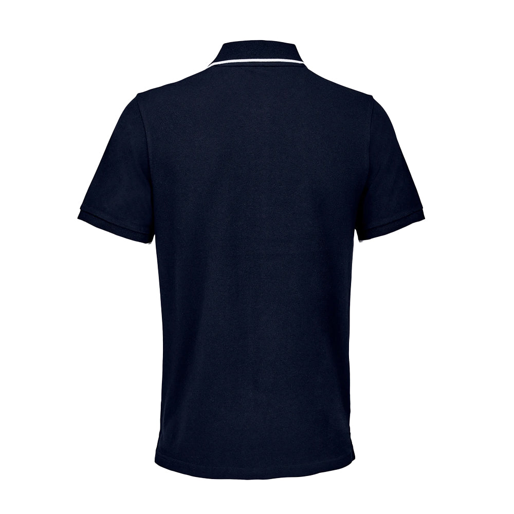 French Navy-White - Back - SOLS Unisex Adult Palermo Polo Shirt