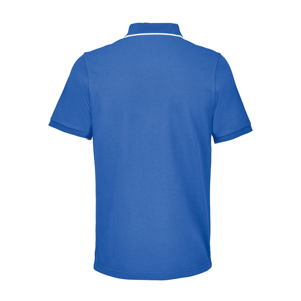 Royal Blue-White - Back - SOLS Unisex Adult Palermo Polo Shirt