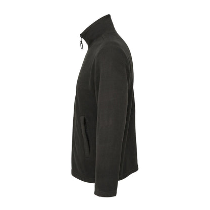 Black - Side - SOLS Unisex Adult Nitro Microfleece Jacket