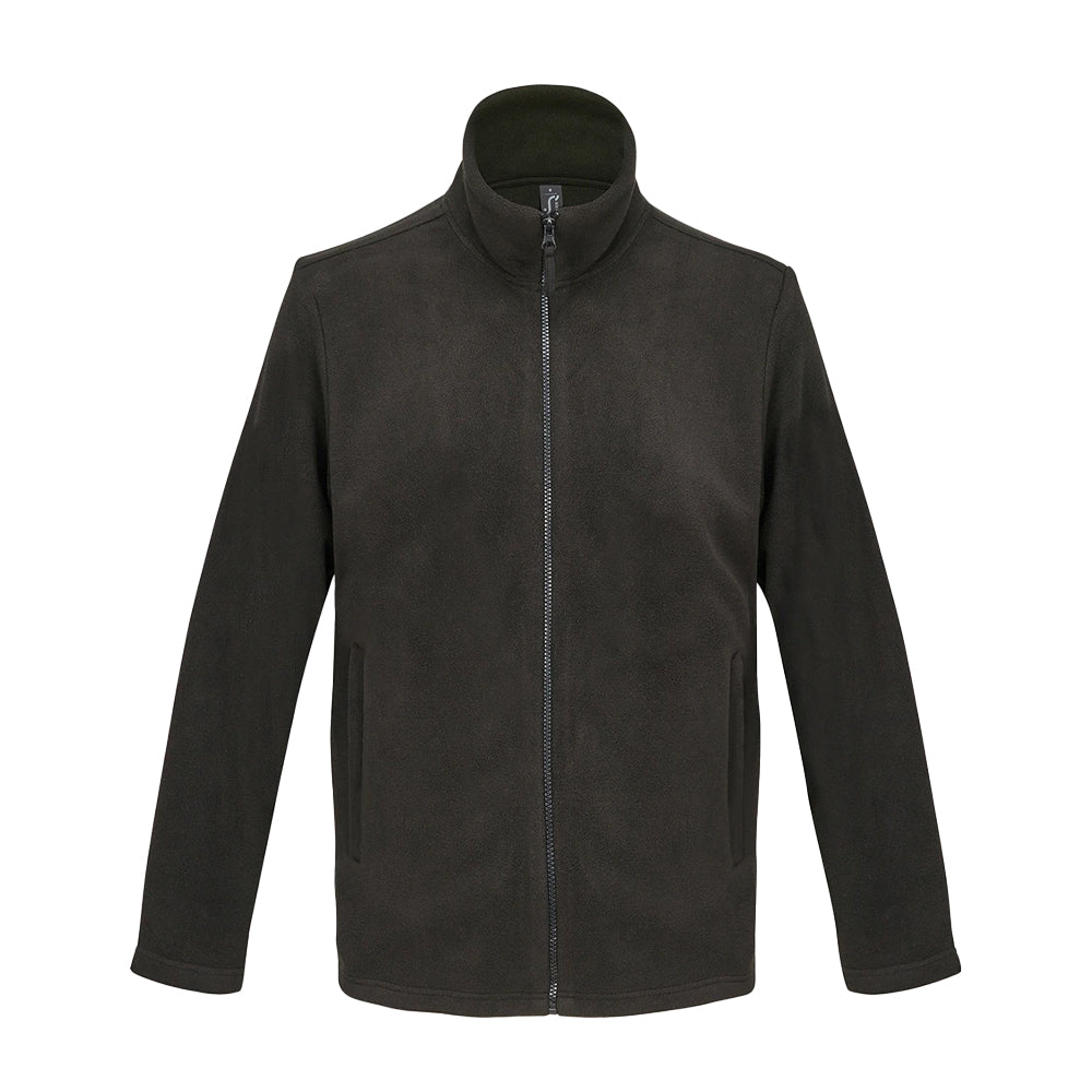 Black - Front - SOLS Unisex Adult Nitro Microfleece Jacket