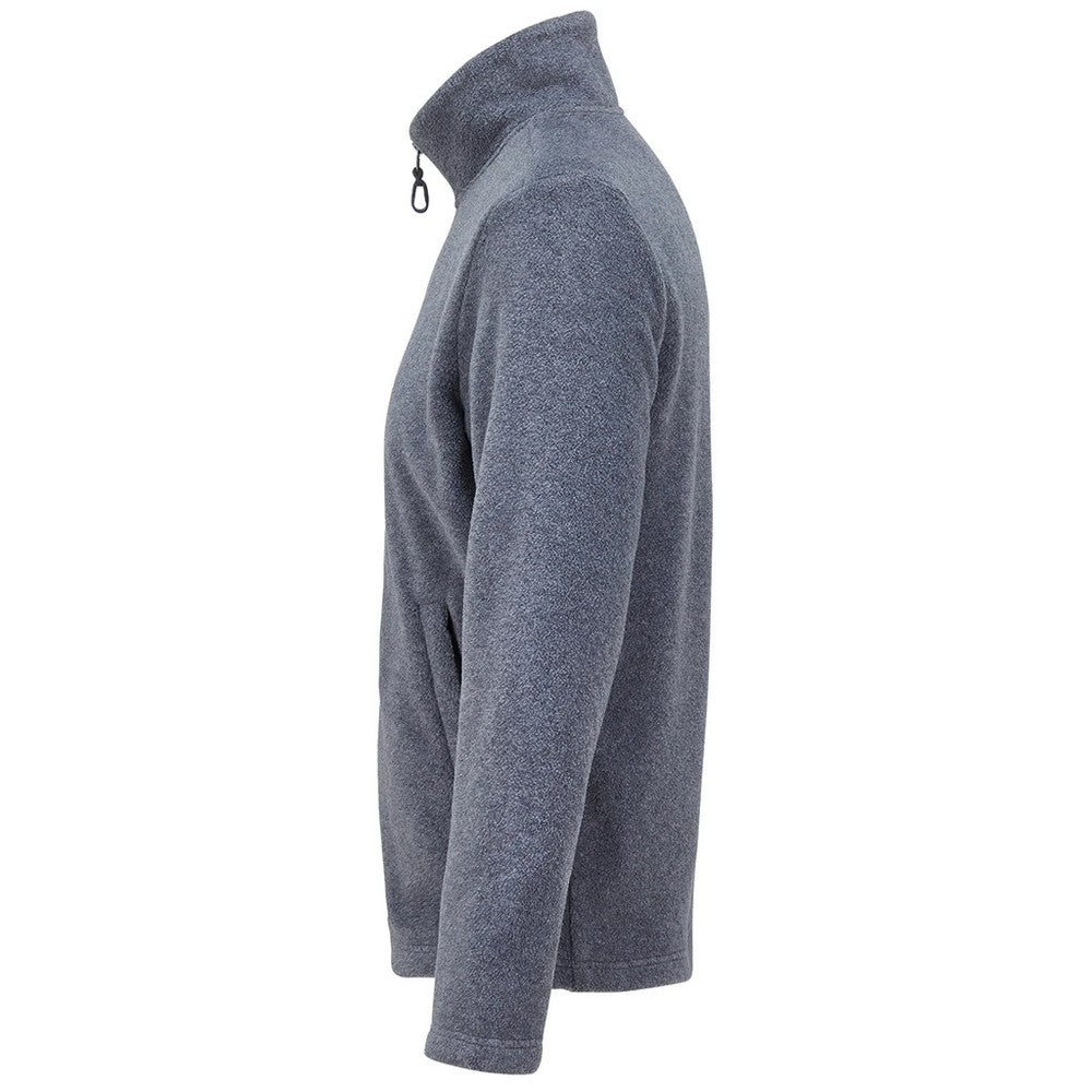 Grey Marl - Side - SOLS Unisex Adult Microfleece Jacket