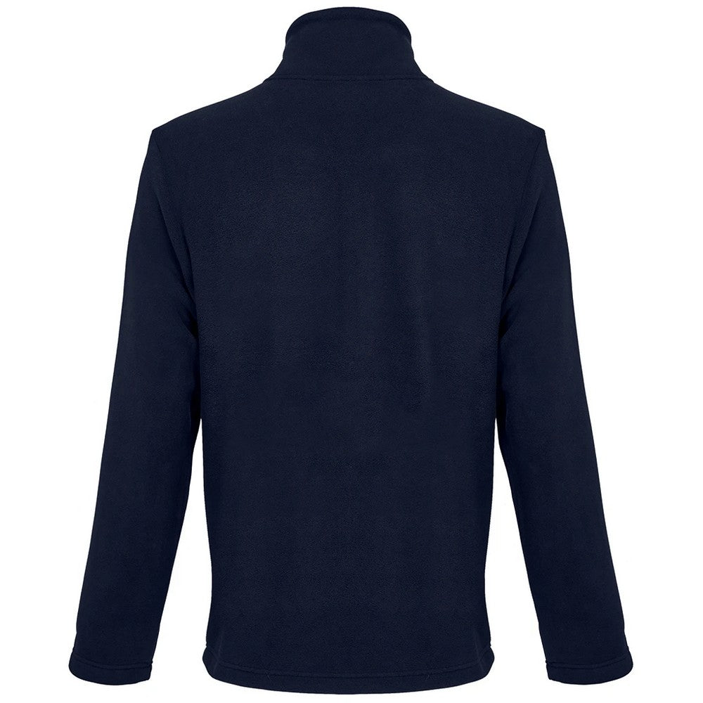 French Navy - Back - SOLS Unisex Adult Microfleece Jacket