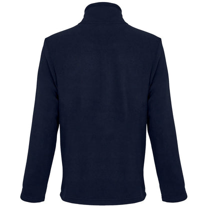 French Navy - Back - SOLS Unisex Adult Microfleece Jacket