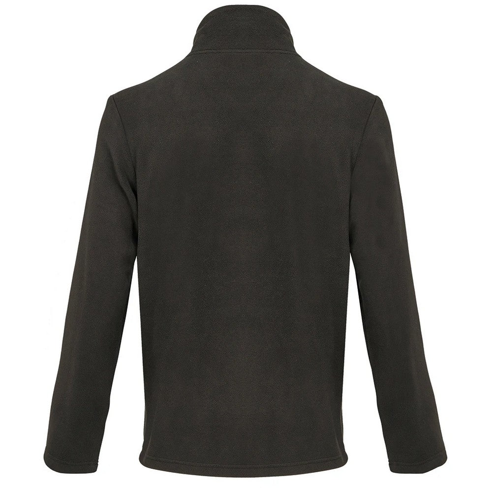 Black - Back - SOLS Unisex Adult Microfleece Jacket