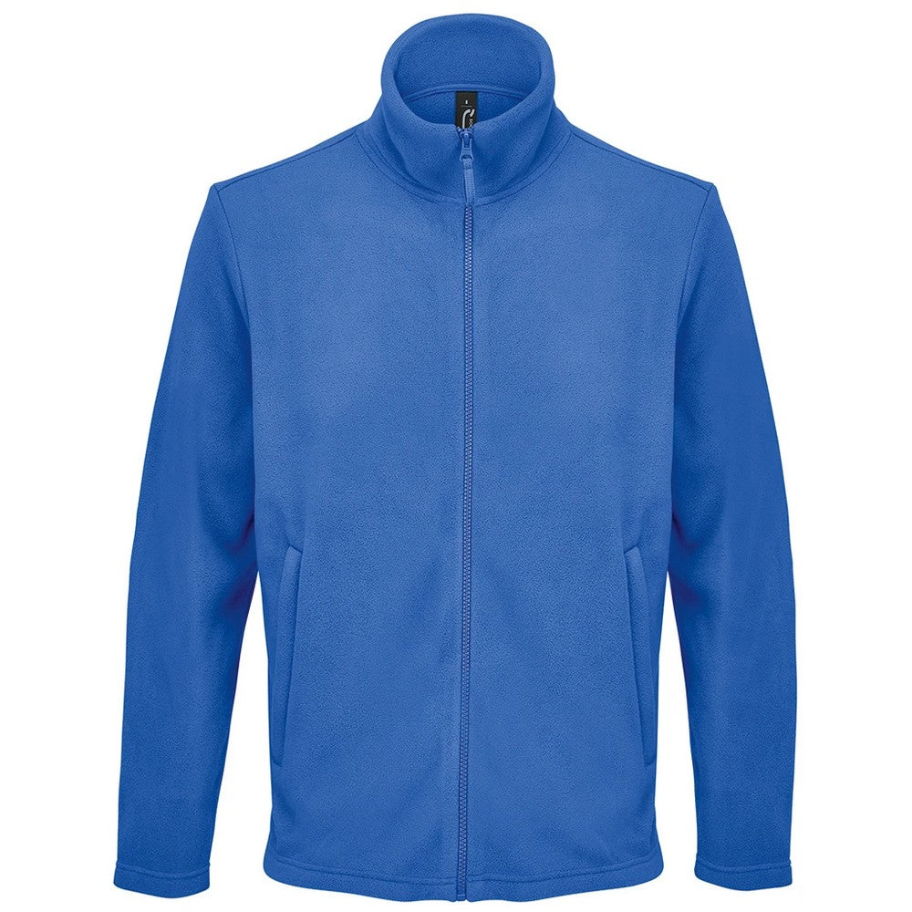 Royal Blue - Front - SOLS Unisex Adult Microfleece Jacket
